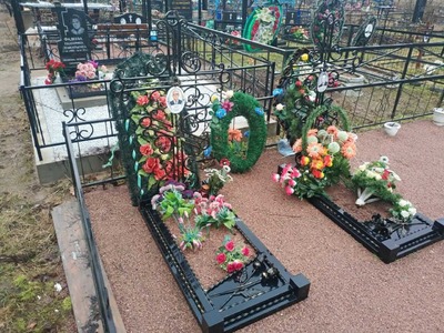 Цветники на могилу - Ритуальные изделия