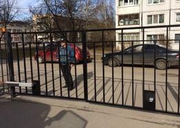 Ворота во двор ТСЖ